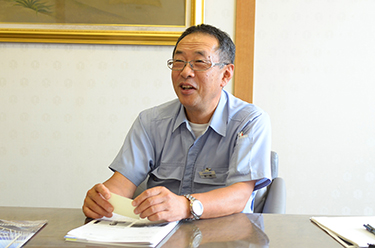 オリオン機械株式会社　専務取締役　開発本部長　吉岡万寿男 氏